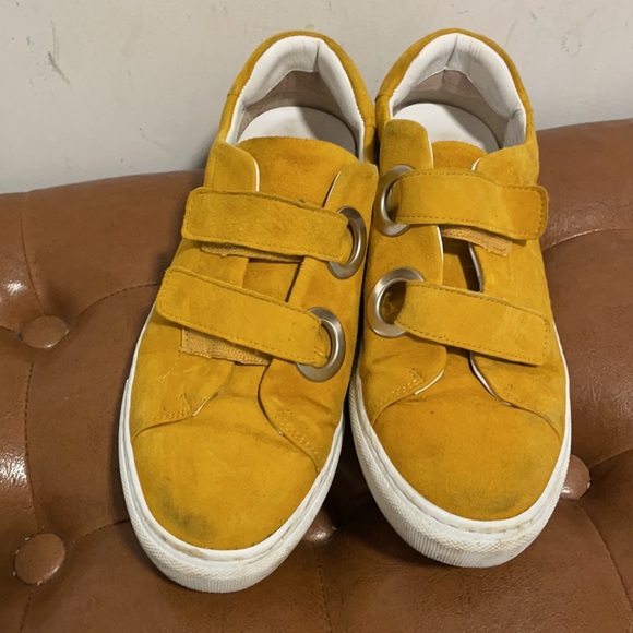 & OTHER STORIES Duo Scratch Strap Sneakers, Sz 9 - Picture 3 of 10